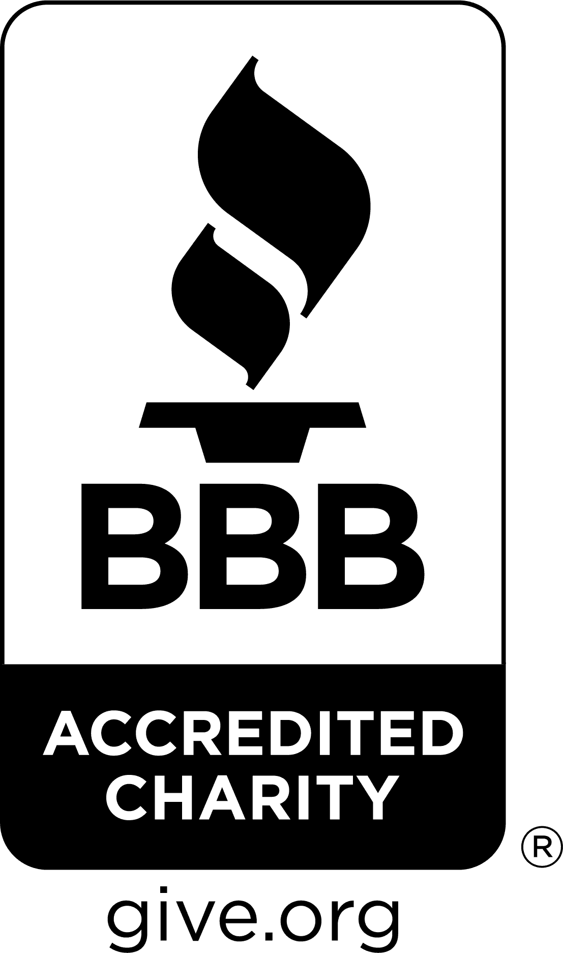 Better Business Bureau accredited charity